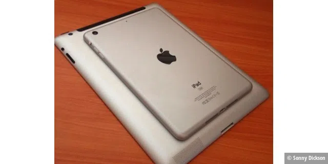 iPad Mini im Vergleich zu dem neuen iPad