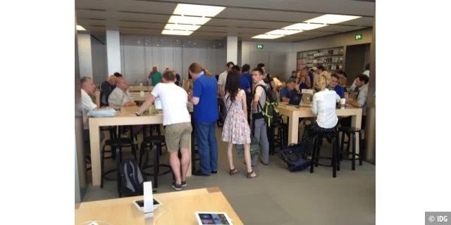 Termin im Apple Store