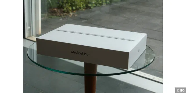 Das neue Macbook Pro Retina ausgepackt
