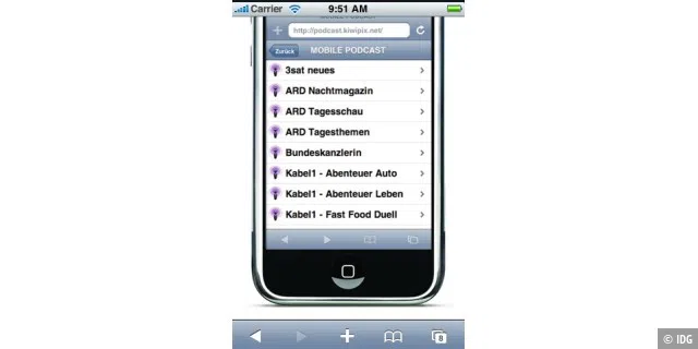 Die besten Web-Apps für iPhone und iPod Touch