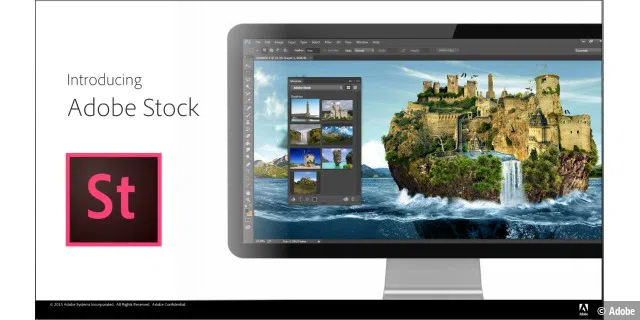 Der Bilderdienst Adobe Stock ist der spannende Neuzugang, hinter dem der zugekaufte Anbieter Fotolia steckt.