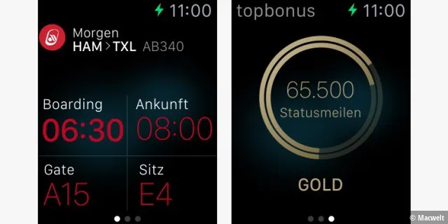 Apple Watch App: Air Berlin
