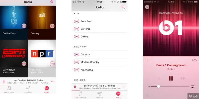 Neben Apple Music startet am 30.06 noch das Radio Beats 1. 