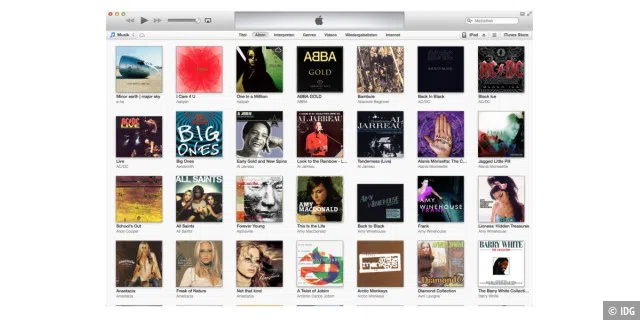 Musik und iTunes Match
