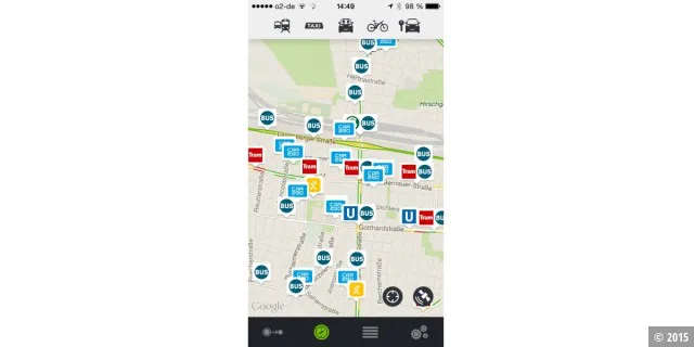 Die Mobilität der Zukunft - Apps für Flexible
