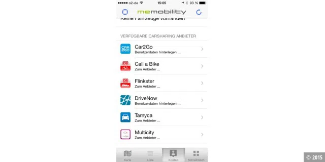 Die Mobilität der Zukunft - Apps für Flexible
