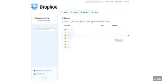 Dropbox testet Dropbox Notes  (106829)
