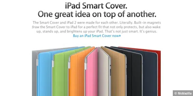 Smartcover für das iPad 3, das neue iPad