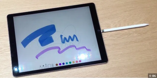 Die kontroverseste Neuerung bei dem neuen iPad Pro - der Stift Apple Pensil