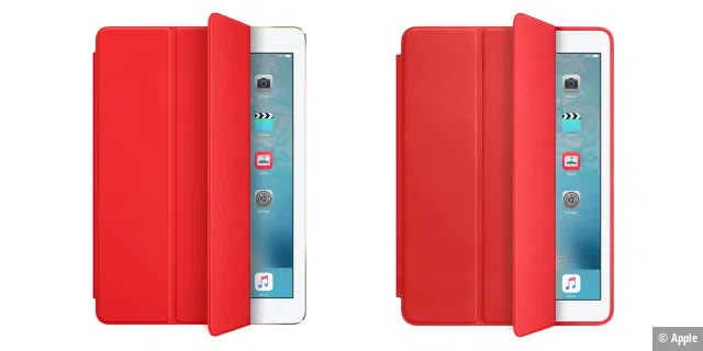 Das iPad Air bekommt ein RED-Smart Cover, das iPad Air 2 ein RED-Smart Case.