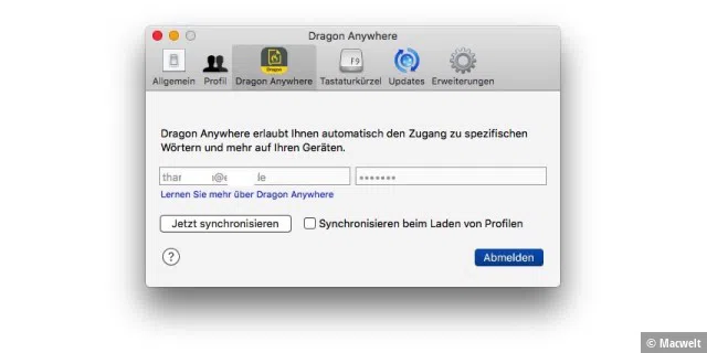 Dragon für Mac 5.0