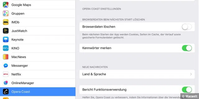 iOS-Browser im Vergleich