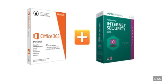 Paket Office und Antivirus