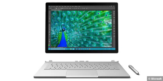 Profi-Laptop und Tablet in einem: Das Surface Book verbindet beide Welten.