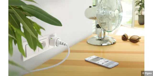 Mit Eve Energy kann man per Siri-Befehle Lampen oder andere Geräte einschalten.