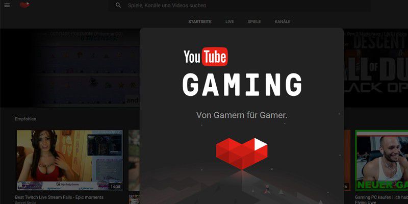 Youtube Gaming Deutschland