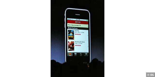Netflix auf dem iPhone
