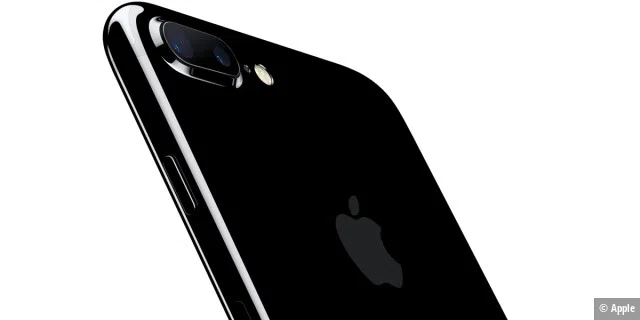 Das neue iPhone 7 kommt in neuer Farbe Diamantschwarz. Nicht wundern, in diesem Bild ist das Plus-Modell zu sehen.