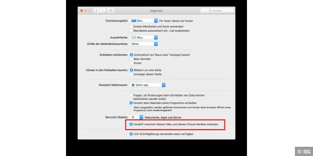 Apples Handoff-Funktion, danke derer nahtlos auf mobilen Geräten weiter gearbeitet werden kann, wird auch unter macOS Sierra nicht auf älteren Macs als denen von 2012 unterstützt. Neue Funktionen wie die Fotos-Anwendung und iCloud Drive funktionieren dagegen auf jedem Mac ab 2009.
