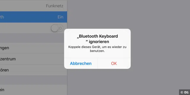 Wenn Bluetooth-Probleme auftreten, hilft zumeist eine Neukopplung.