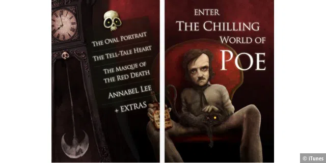 iPoe: Edgar Allen Poe mit Hintergrundmusik