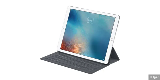 An der Ergonomie ist beim iPad Pro auch noch zu feilen. Vielschreiber sollten besser zu einem externen Keyboard greifen.