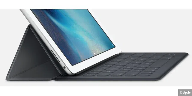 Apples SmartKeyboard ist für große iPad Pro ein praktischer Helfer.