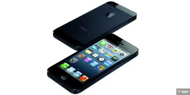Das 2012 vorgestellte iPhone 5 bietet einen größeren 4-Zoll-Touchscreen und mehr Prozessor-Power. Der Body des iPhone wird hingegen immer dünner. Tim Cook preist die fünfte Generation des iPhone als 