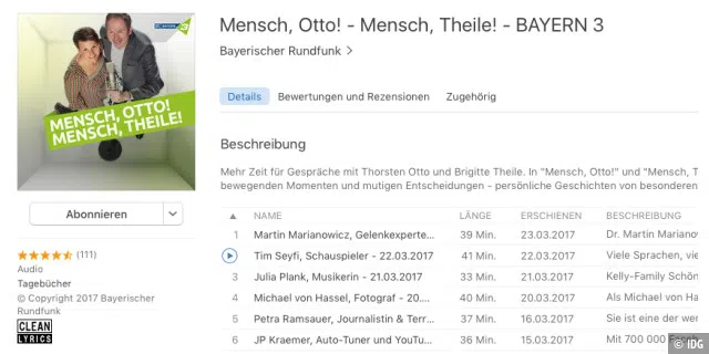 Mensch Otto!, Mensch Theile!: Der Podcast zur mit mehreren Radiopreisen ausgezeichneten Sendung.