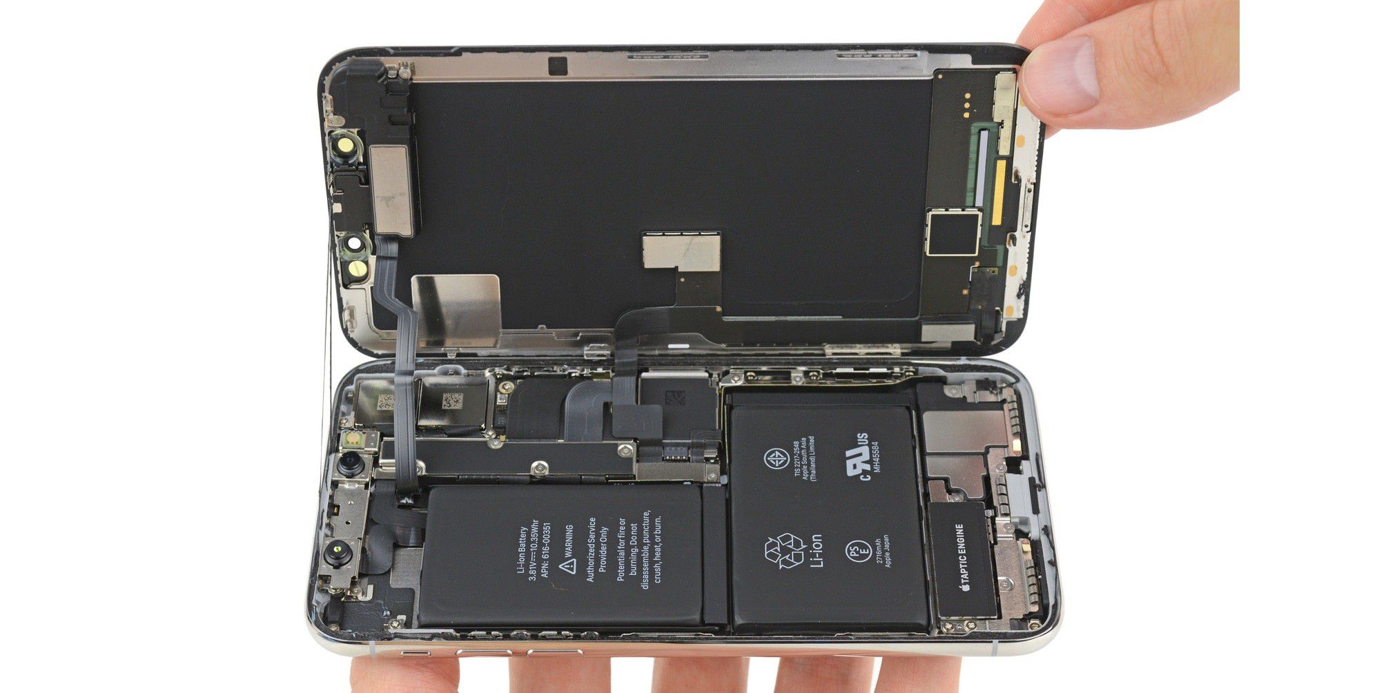 iPhone X  Backcover & Akku KOMBI REPARATUR ✔️ VOM PROFI ✔️ 100% ZUFRIEDENHEIT 