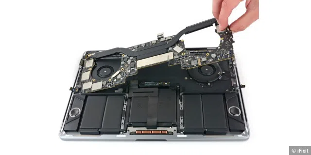 Die neusten Macbooks sind komplett gekapselt und verlötet, der Nutzer kann hier maximal den Akku tauschen, sonst nichts.