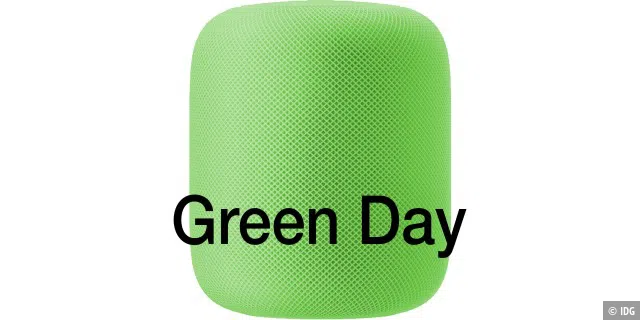 HomePod in Green Day. Was es damit auf sich hat: www.macwelt.de/2335829