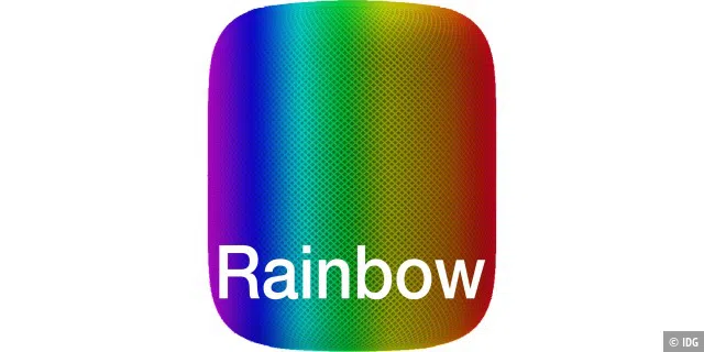 HomePod in Rainbow. Was es damit auf sich hat: www.macwelt.de/2335829