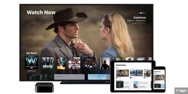 Die TV App bietet nützliche Features und verschafft einen guten Überblick über die Angebote.