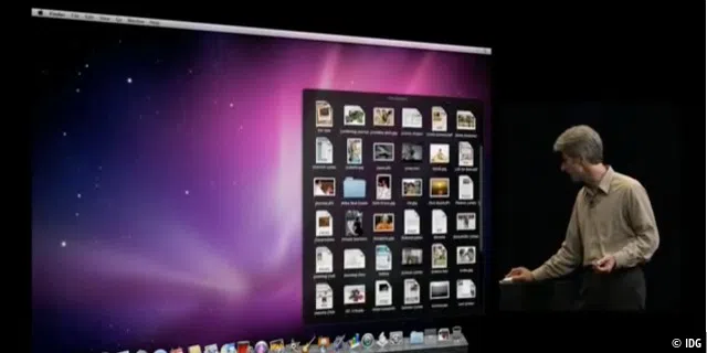 2009: Craig Federighi bei der Arbeit: Neuerungen in Mac-OS X Snow Leopard