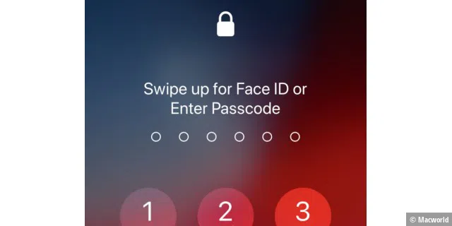 Die FaceID nochmals zu versuchen wird unter iOS 12 leichter
