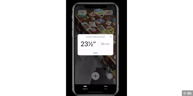 Messband-App von Apple