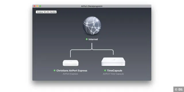 Von der einfachen Konfiguration der Airport-Router müssen sich Apple-Fans jetzt leider verabschieden.