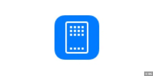 Dieses Icon aus der iOS 12 Beta zeigt ein iPad Pro ohne Home Button und mit dünnen Rahmen.