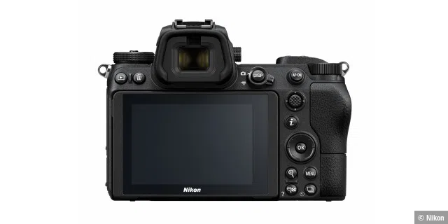 Rückseite der Nikon Z7