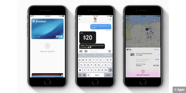 Dreh- und Angelpunkt von Apple Pay ist das iPhone. Allerdings funktioniert Apple Pay auch mit der Apple Watch.
