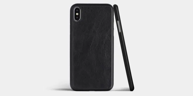 Totallee Thin iPhone XS Max Ledertasche