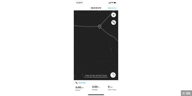 Die neue Suunto App bietet eine einfache Möglichkeit Routen für den Sport zu planen. Nach dem nächsten Synchronisieren landen die Routen automatisch auf der Uhr und können dort für die Navigation genutzt werden.
