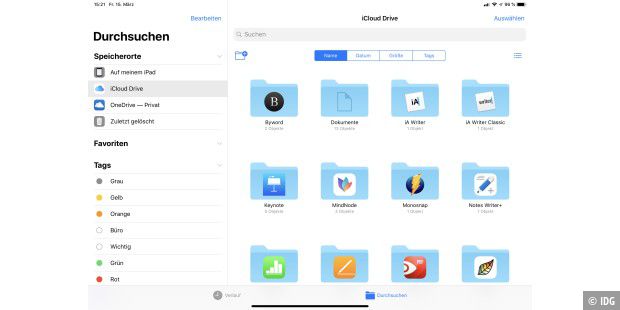 Icloud Drive Dateien Organisieren Und Verwalten Macwelt
