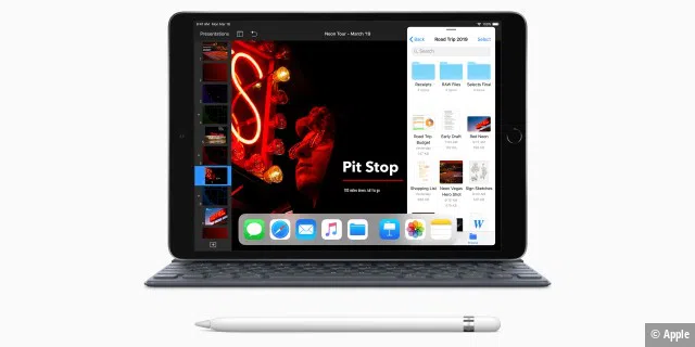 Das neue iPad Air bekommt ein Smart Keyboard spendiert und ist mit dem Apple Pencil kompatibel.