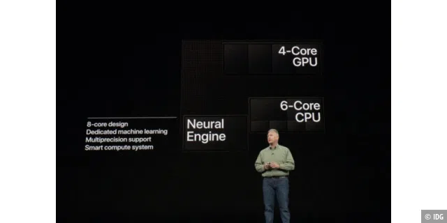 Die CPU kann sich nicht viel ändern, aber die GPU kann auf 6 Kerne wachsen und die Neuronale Engine wird wahrscheinlich viel größer sein.
