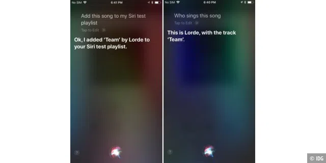 Siri arbeitet hervorragend mit Apple Music zusammen. Vielleicht funktioniert es mit iOS 13 auch gut mit anderen Diensten?