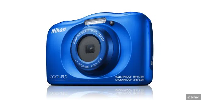 Outdoor-Kamera Nikon Coolpix W150 in Blau