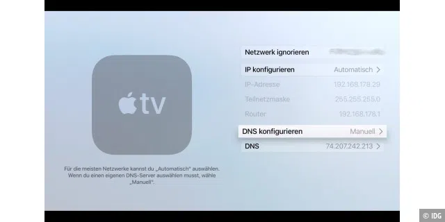 Proxy DNS unterstützt Macs, iPhone und sogar Apple TV