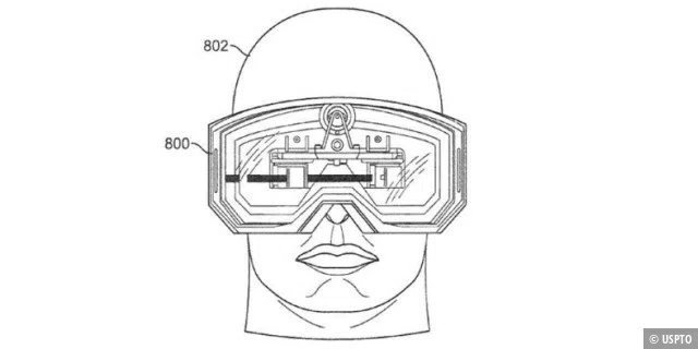 Apropos Nerds, hier ist ein Konzept aus einem der Patente für Apples Headset.